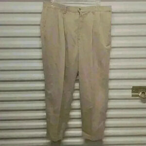 Docker pants men's tan pants